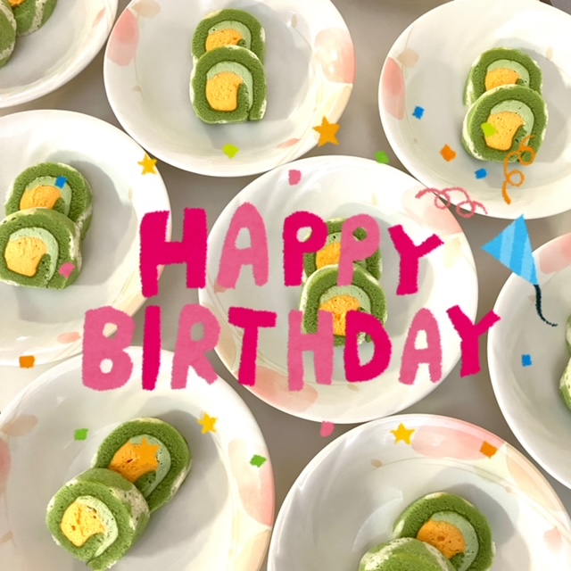 7.8月　誕生日会🍰