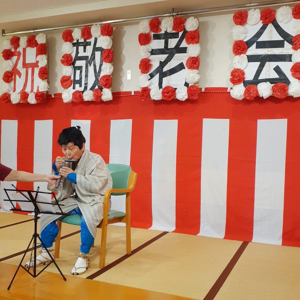 【通リハ】敬老会1日目💐