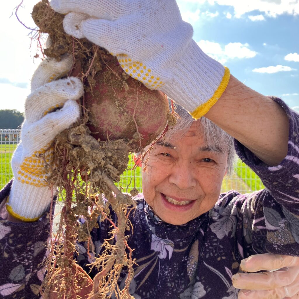 サツマイモ堀り🍠　入所
