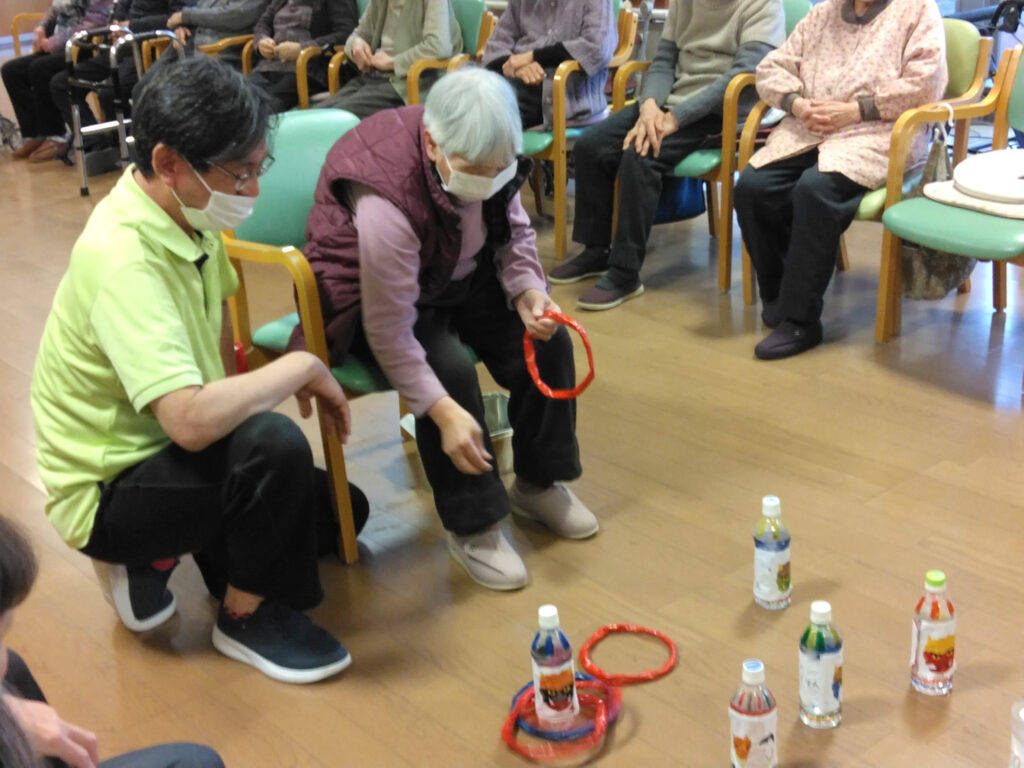 【通リハ】定番　輪投げゲーム🐣
