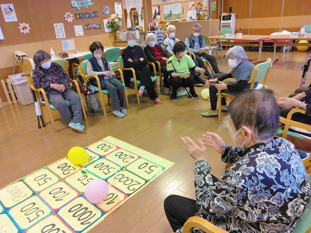 【通リハ】ふうせん飛ばしゲーム🪂