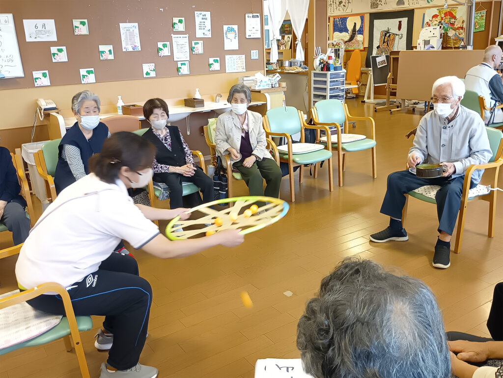 【通リハ】フープでピンポンキャッチゲーム🏄🏻‍♂️