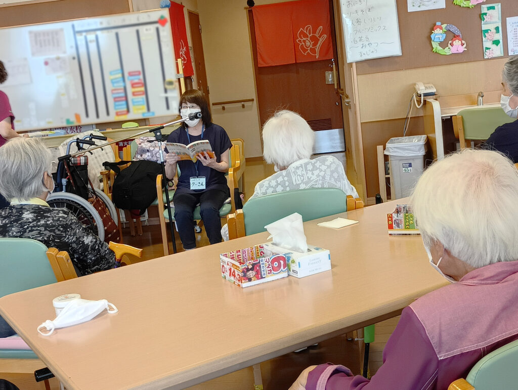 【通リハ】今月もクーさんの朗読会を開催！