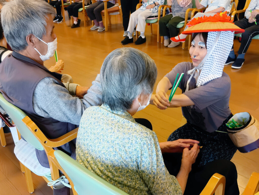 【通リハ】収穫を願って舞を披露！　大樹通リハ 御田植祭🌾