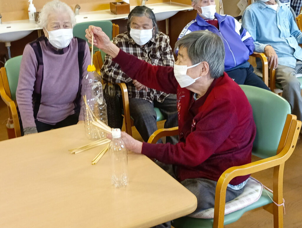【通リハ】デイケアで大盛り上がり！箸落としゲーム🥢