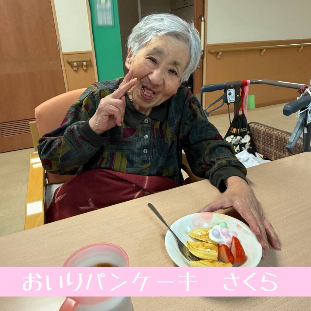 おいりを使った！おいりパンケーキ🥞　さくらフロア編