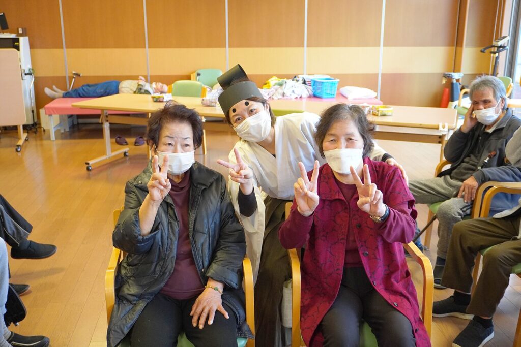 【通リハ】最新ひな祭りレク🌸 ひし餅積み上げゲーム！