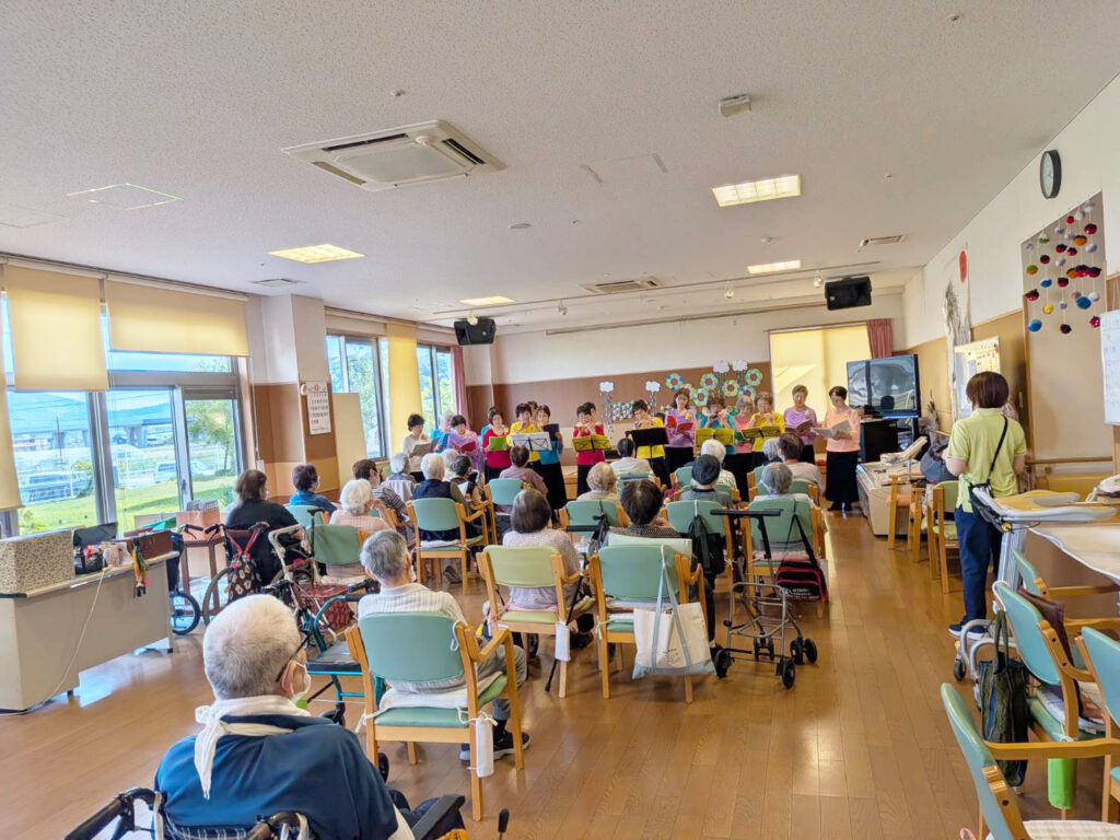 【通リハ】コーラスボランティアさんに来ていただきました♪
