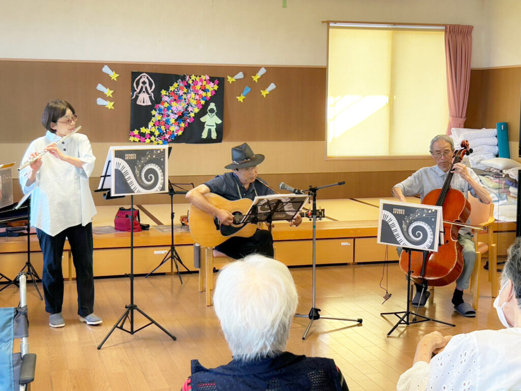 【通リハ】ボランティアさんにお越しいただき夏の演奏会を開催しました！